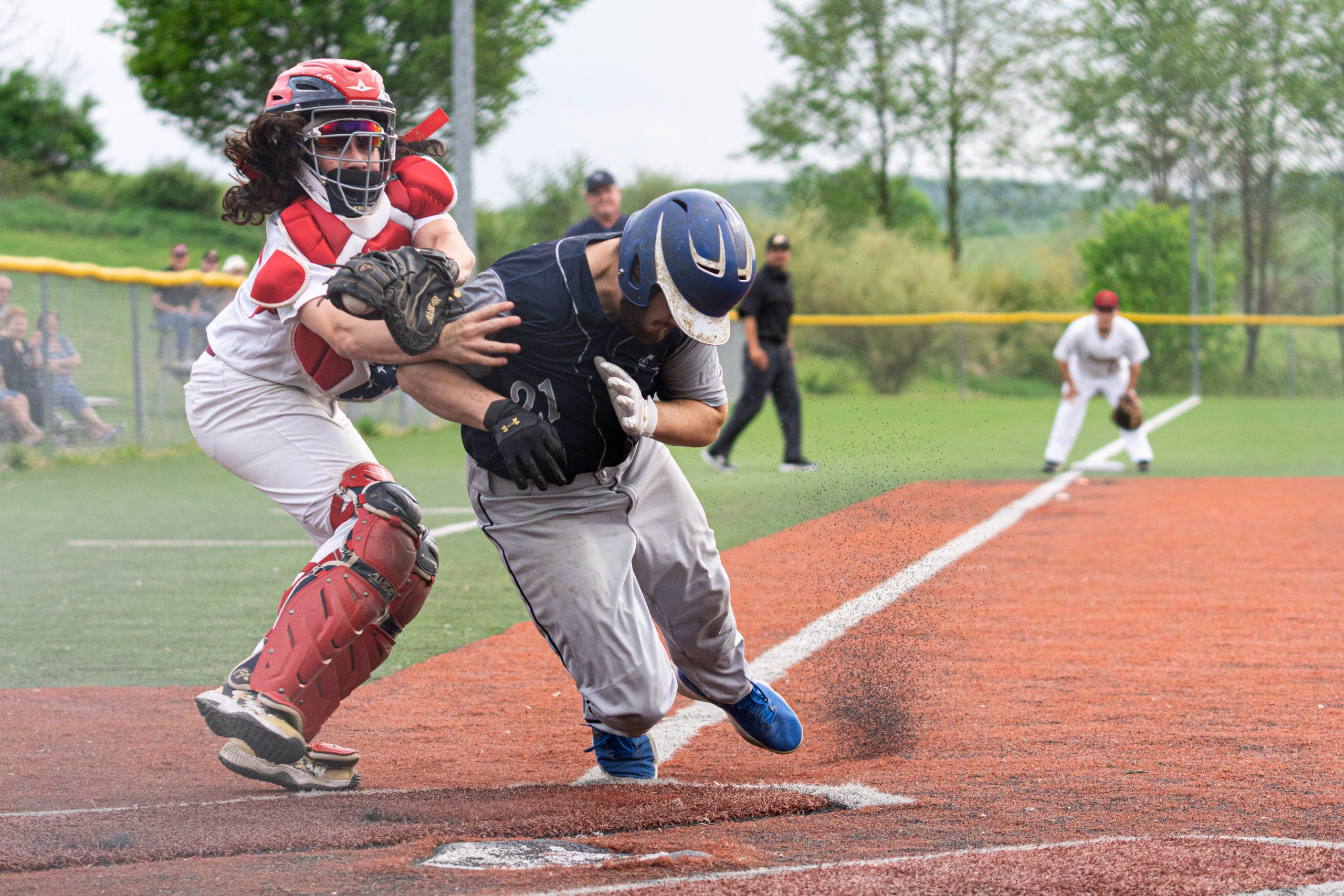 Trinity tops Clay-Battelle 5-1 in section opener